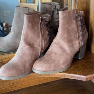 Maurice’s brand heeled ankle boots